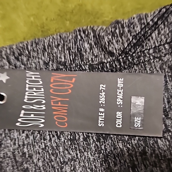 Splash Bottoms Juniors Heathered Black White Bike Shorts Side Pockets Athletic M - Picture 6 of 10